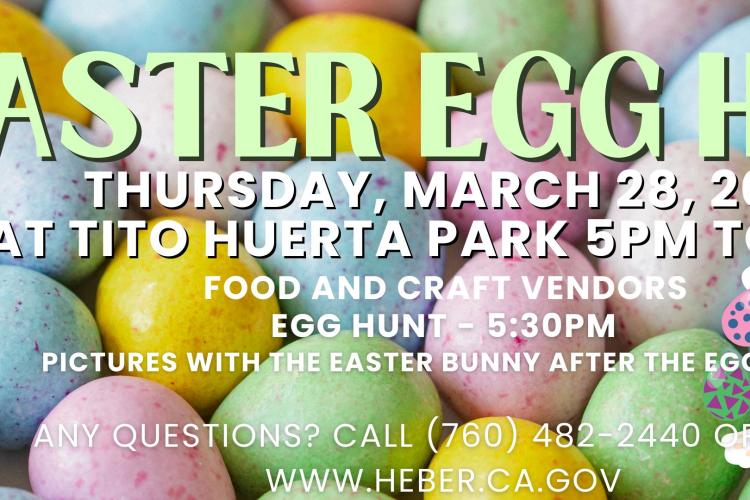 Easter Egg Hunt March 28, 2024