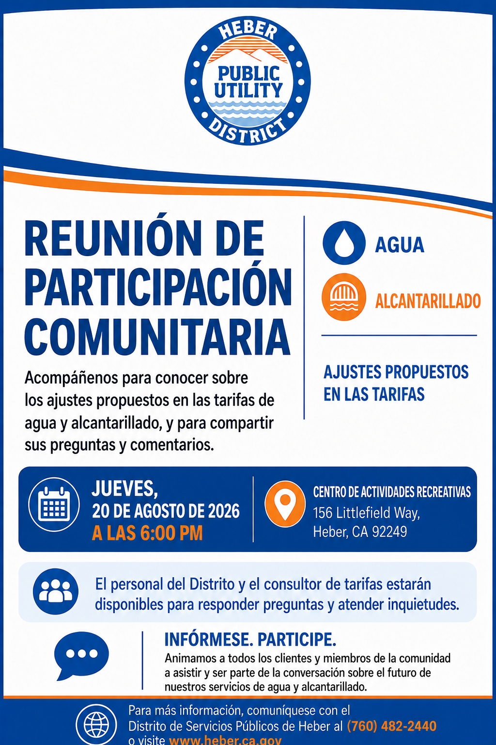 Community Outreach Spanish