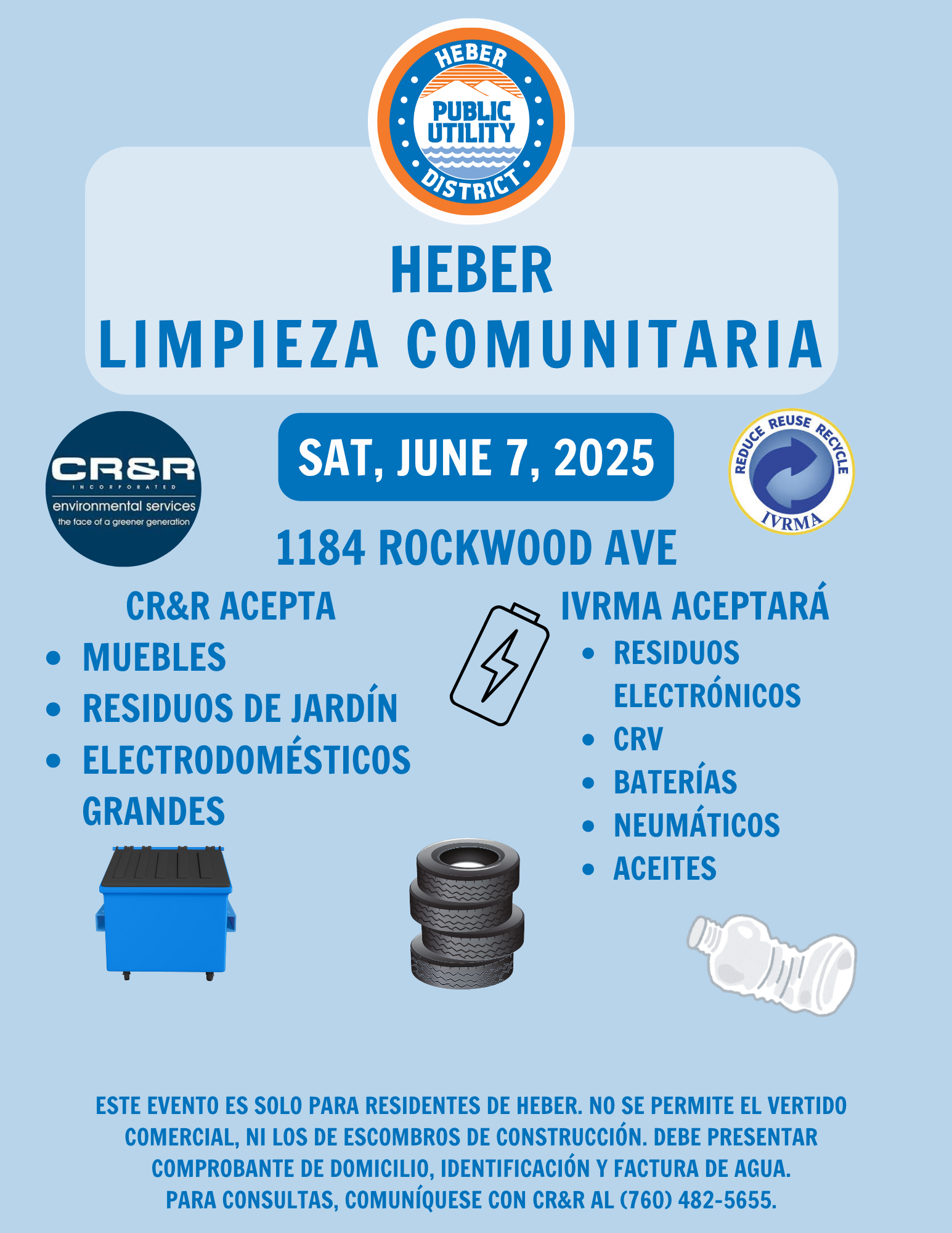 Community Clenaup Flyer 